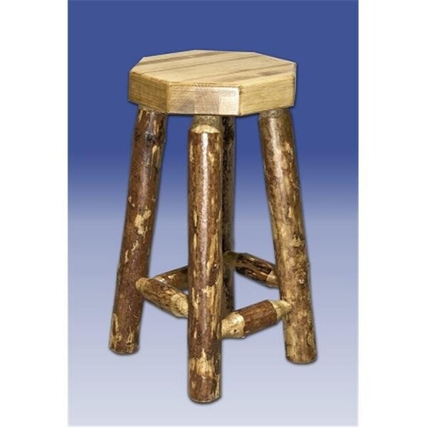 Montana Woodworks Montana Woodworks MWGCBN Glacier Country Backless Barstool MWGCBN - main